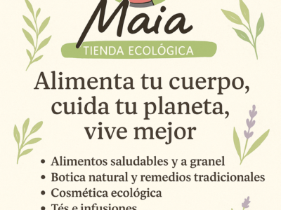 MAIA TIENDA ECOLÓGICA Y SALUDABLE