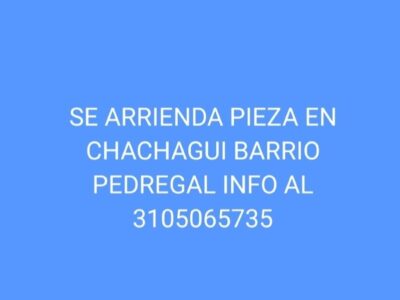 SE ARRIENDA HABITACIÓN