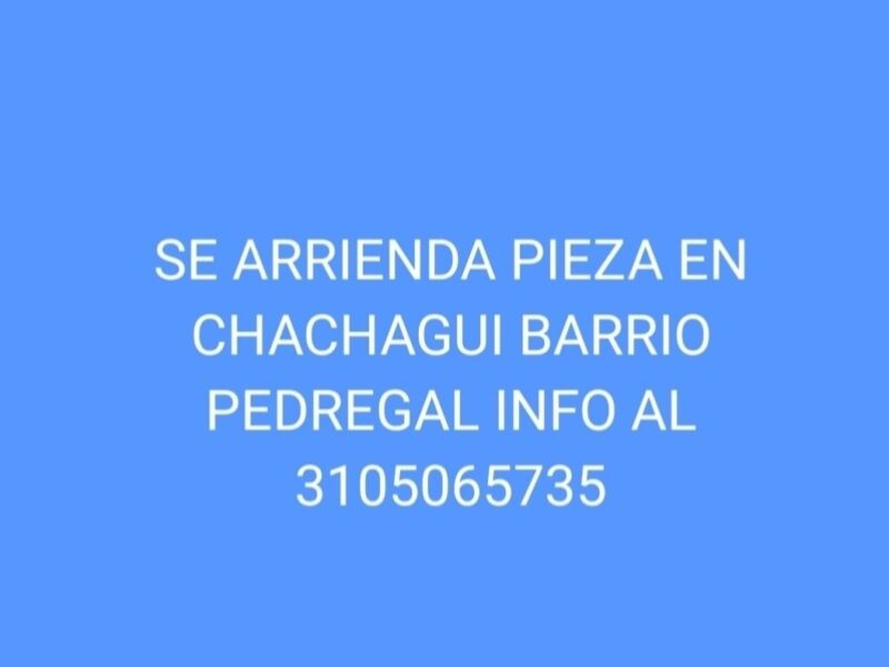 SE ARRIENDA HABITACIÓN