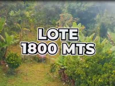 ¡GRAN OPORTUNIDAD! VENTA DE FINCA EN CHACHAGÜÍ SECTOR VILLAMARIA LOTE 1800 mts2