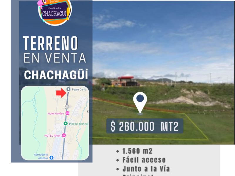 ¡¡LOTE GANGAZO EN CHACHAGÜÍ!!