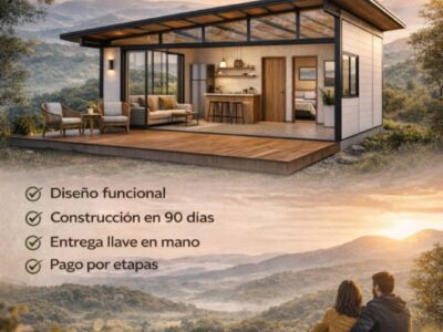 Tienes un lote y sueñas con tu casa campestre