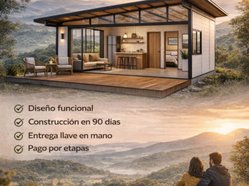 Tienes un lote y sueñas con tu casa campestre