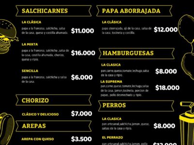 COMIDAS RAPIDAS -LA ESPECIALIDAD