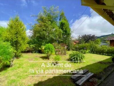 Venta Casa Lote en la Vereda Botanilla, Pasto-Nariño