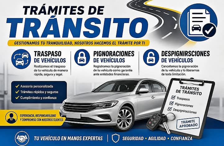 Trámites de transito