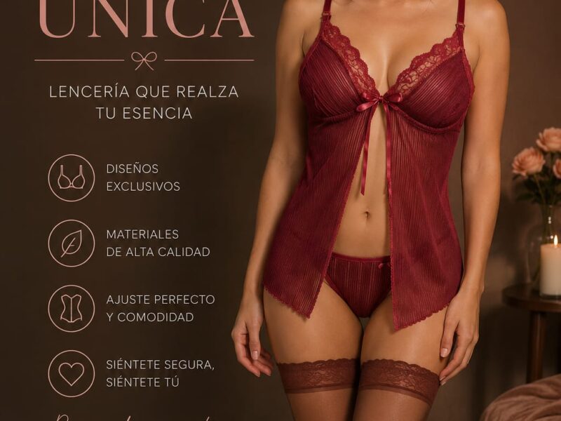 -EROS lingerie- Lencería que realza tu escencia