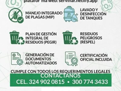 Servi ambientales de nariño-Tu solucion integral en saneamiento ambiental