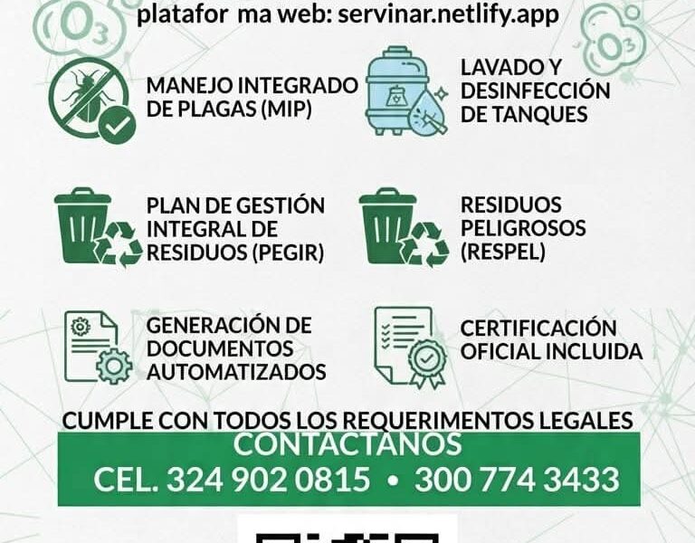 Servi ambientales de nariño-Tu solucion integral en saneamiento ambiental
